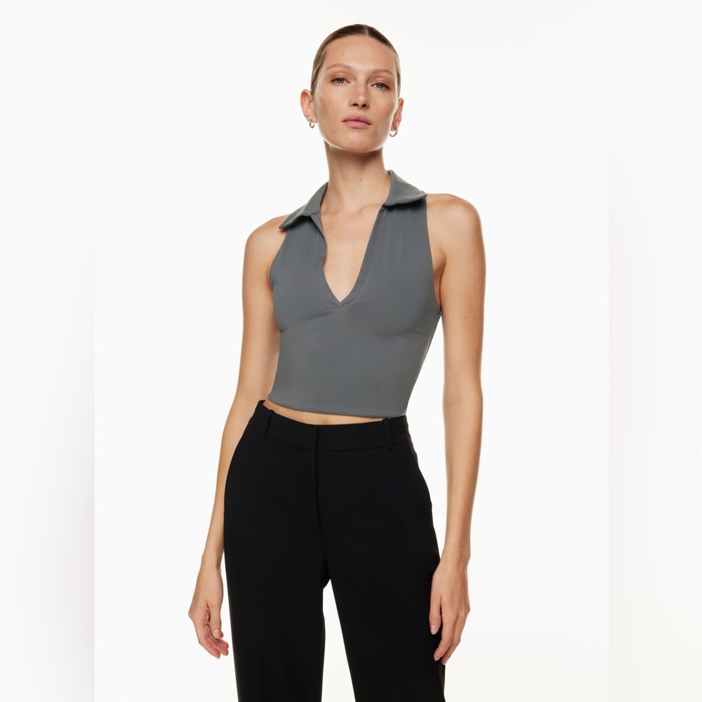 Aritzia Babaton Contour Polo Tank